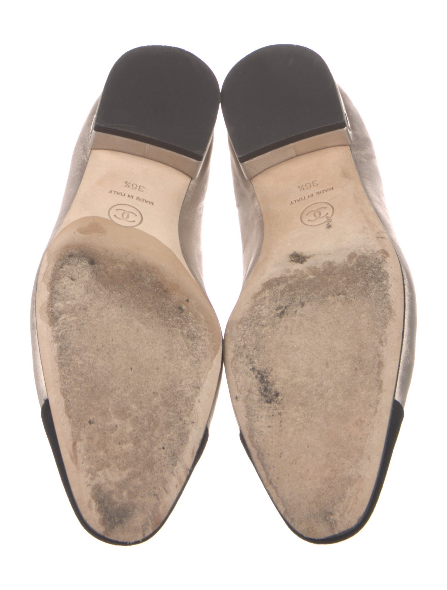 Chanel 2023 Interlocking CC Logo Ballet Flats